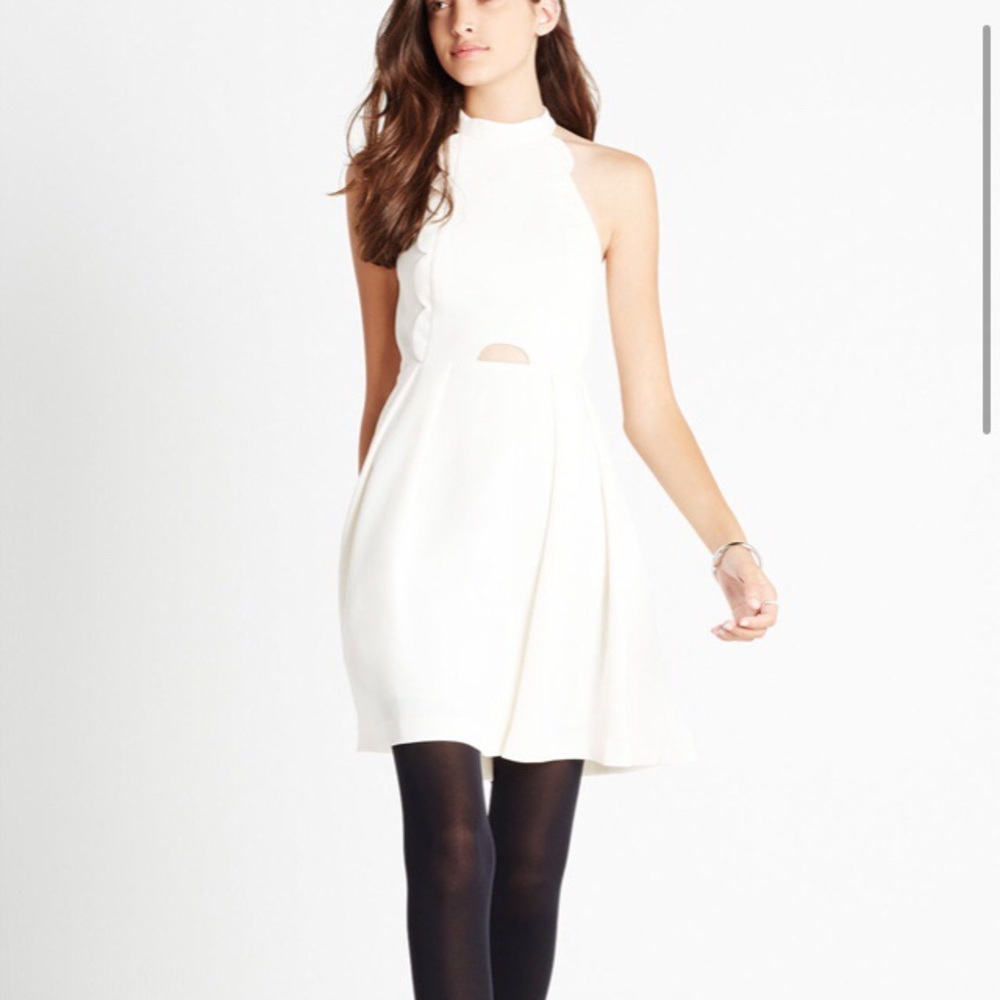 BCBGeneration Scallop-Edge Dress